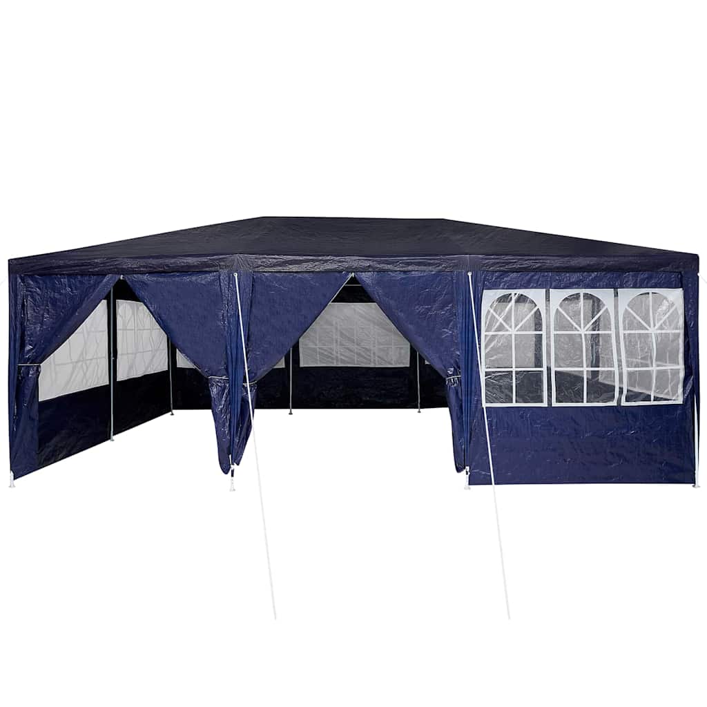 Partytent Blauw 600 x 400 x 266 cm Polyetheen is nu te koop bij PeponiXL, paradijselijk wonen!