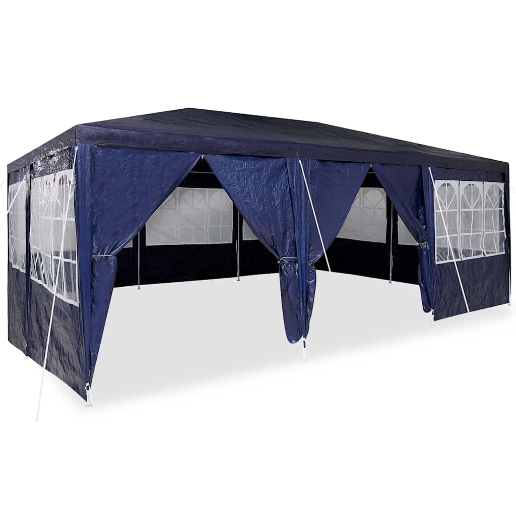 Partytent Blauw 600 x 400 x 266 cm Polyetheen is nu te koop bij PeponiXL, paradijselijk wonen!