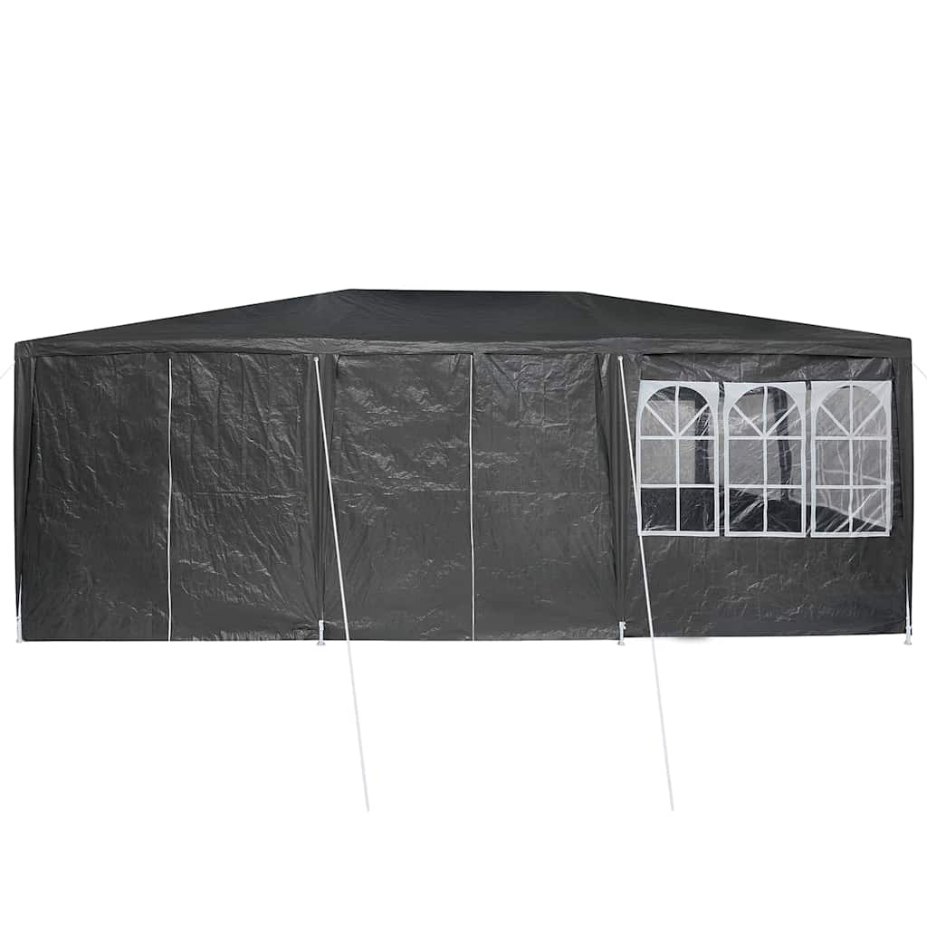 Partytent Antraciet 600 x 400 x 266 cm Polyetheen is nu te koop bij PeponiXL, paradijselijk wonen!