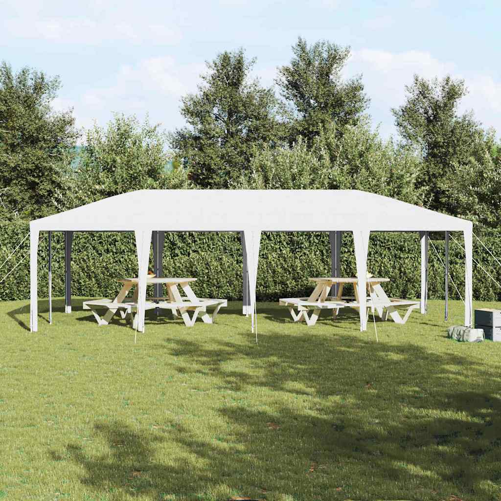 Partytent Wit 800 x 400 x 266 cm Polyethyleen en Staal is nu te koop bij PeponiXL, paradijselijk wonen!