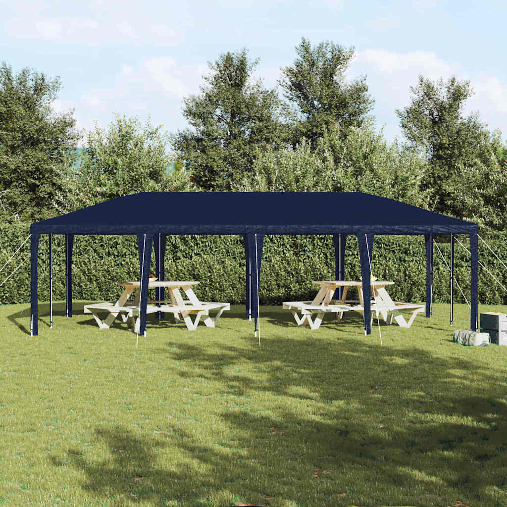 Partytent Blauw 800 x 400 x 266 cm Polyethyleen en Staal is nu te koop bij PeponiXL, paradijselijk wonen!