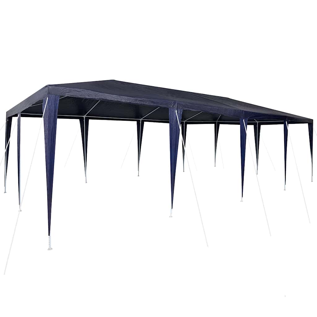 Partytent Blauw 800 x 400 x 266 cm Polyethyleen en Staal is nu te koop bij PeponiXL, paradijselijk wonen!