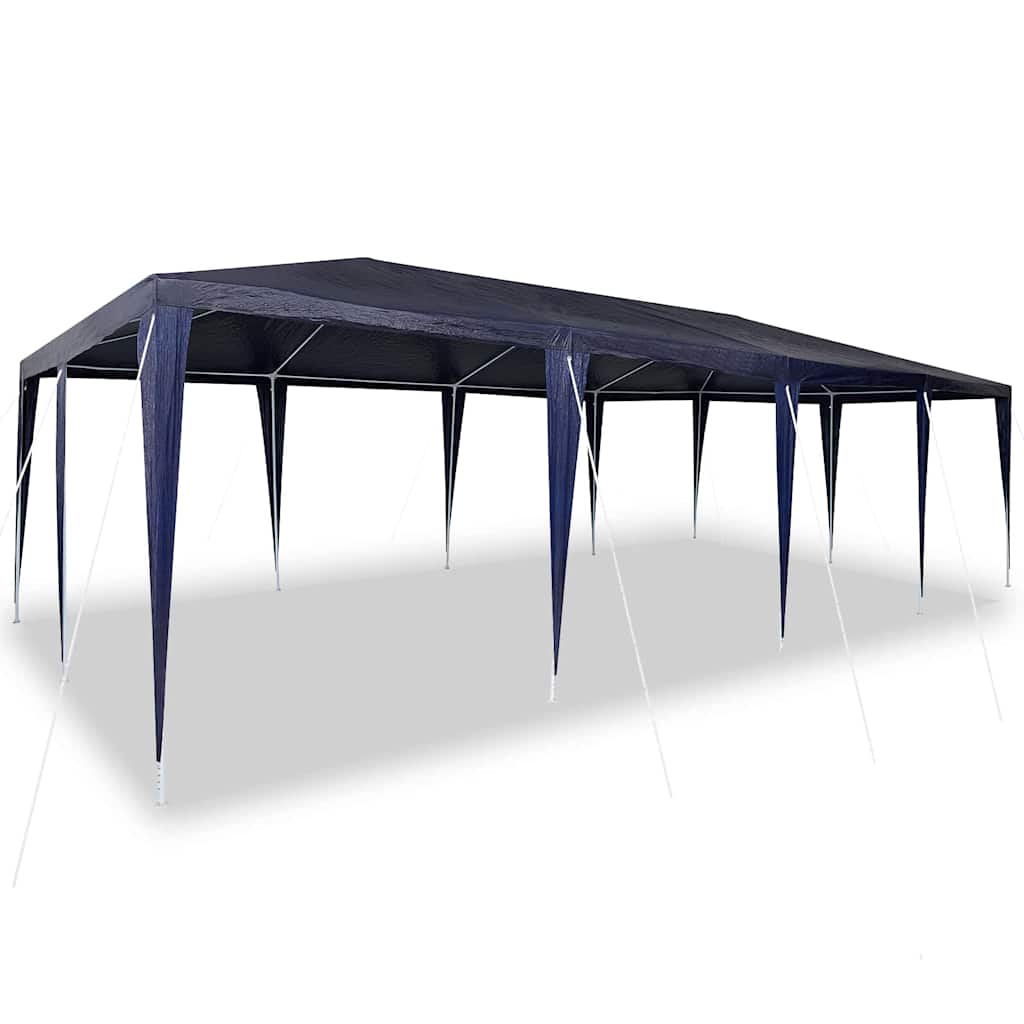 Partytent Blauw 800 x 400 x 266 cm Polyethyleen en Staal is nu te koop bij PeponiXL, paradijselijk wonen!
