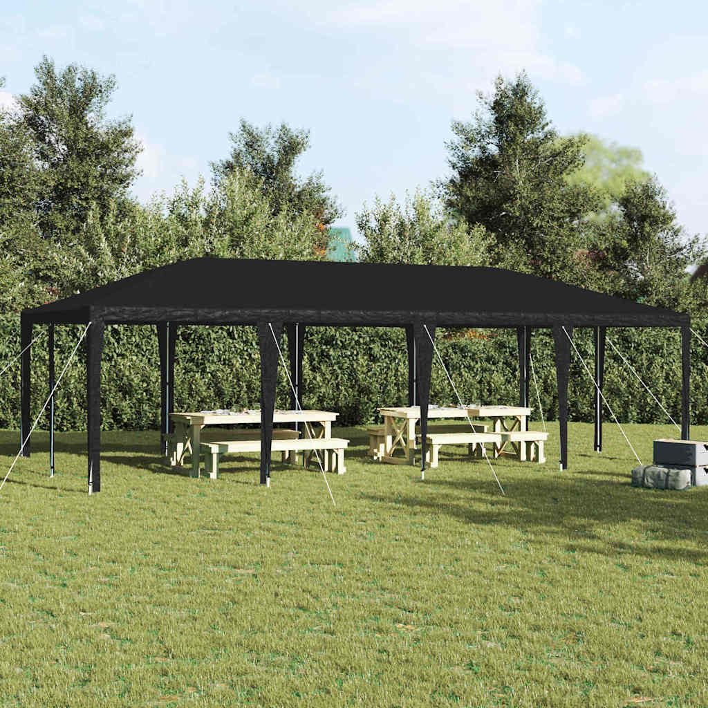 Partytent Antraciet 800 x 400 x 266 cm Polyethyleen en Staal is nu te koop bij PeponiXL, paradijselijk wonen!
