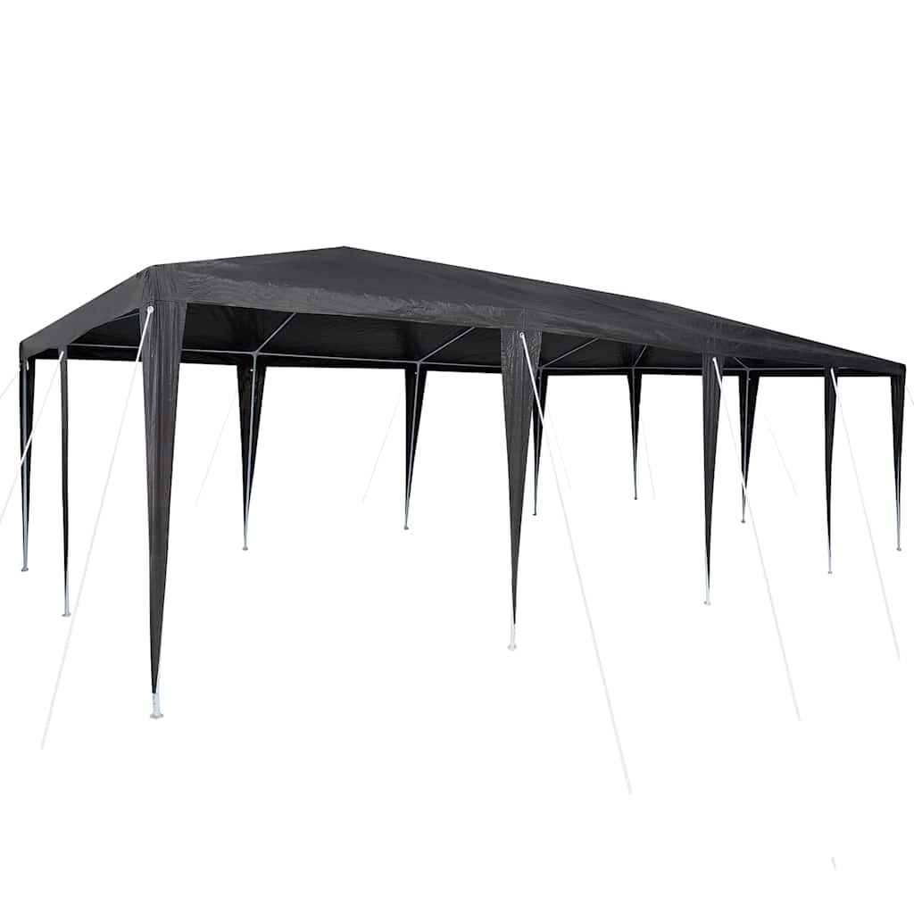 Partytent Antraciet 800 x 400 x 266 cm Polyethyleen en Staal is nu te koop bij PeponiXL, paradijselijk wonen!