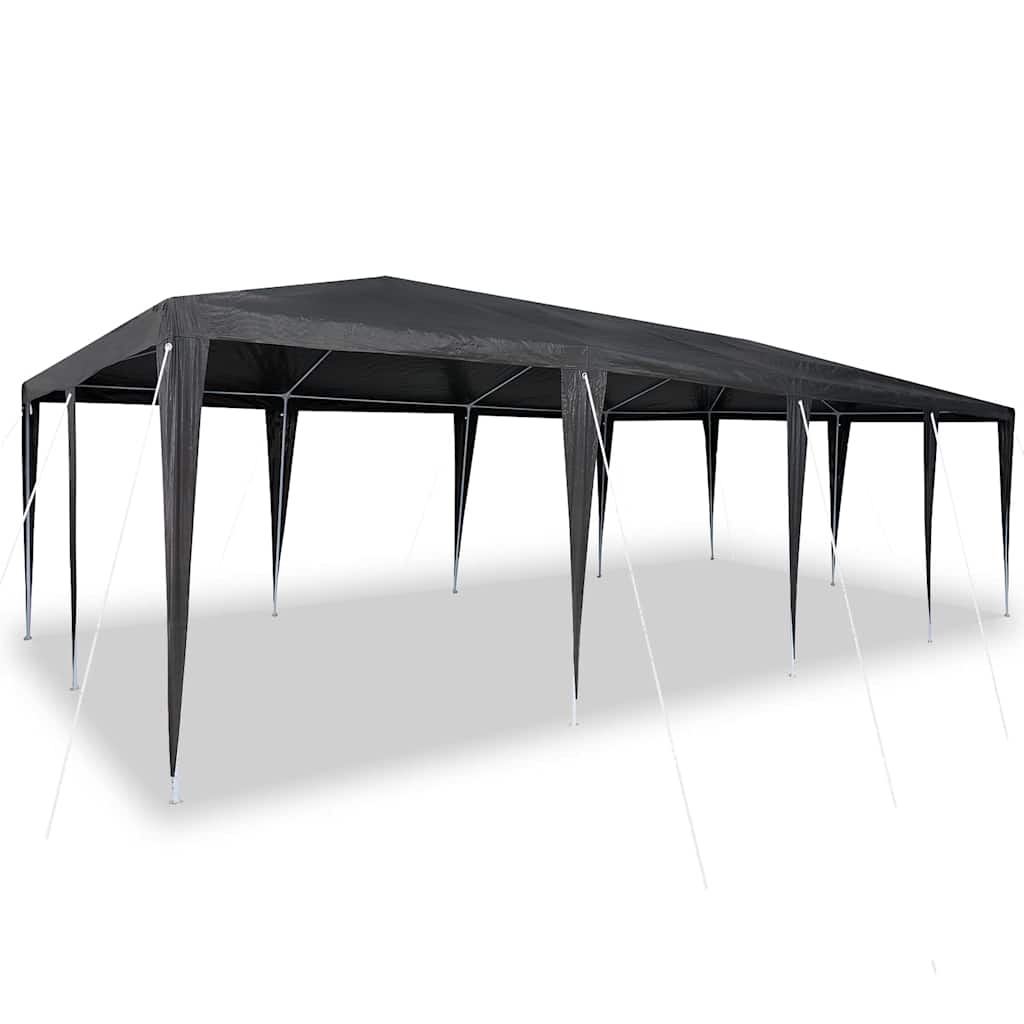 Partytent Antraciet 800 x 400 x 266 cm Polyethyleen en Staal is nu te koop bij PeponiXL, paradijselijk wonen!