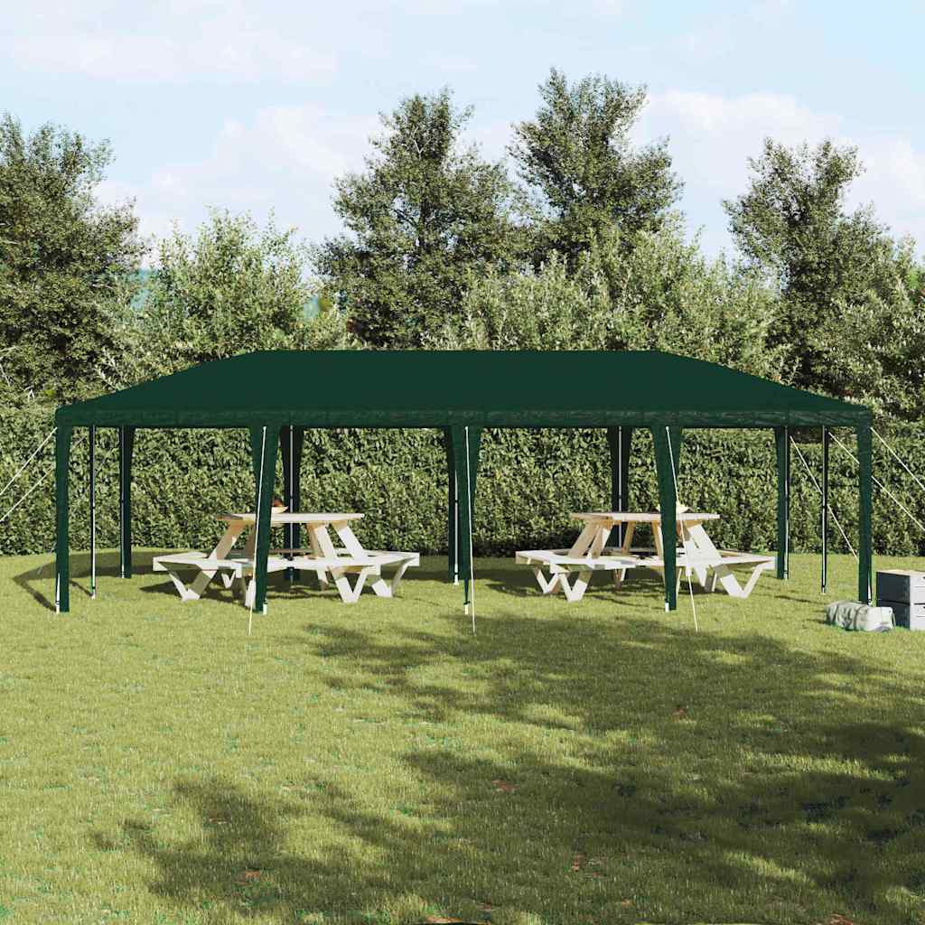 Partytent Groen 800 x 400 x 266 cm Polyethyleen en Staal is nu te koop bij PeponiXL, paradijselijk wonen!