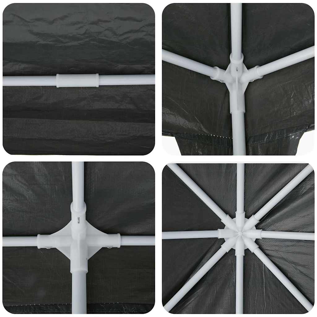 Partytent Antraciet 800 x 400 x 266 cm Polyetheen is nu te koop bij PeponiXL, paradijselijk wonen!