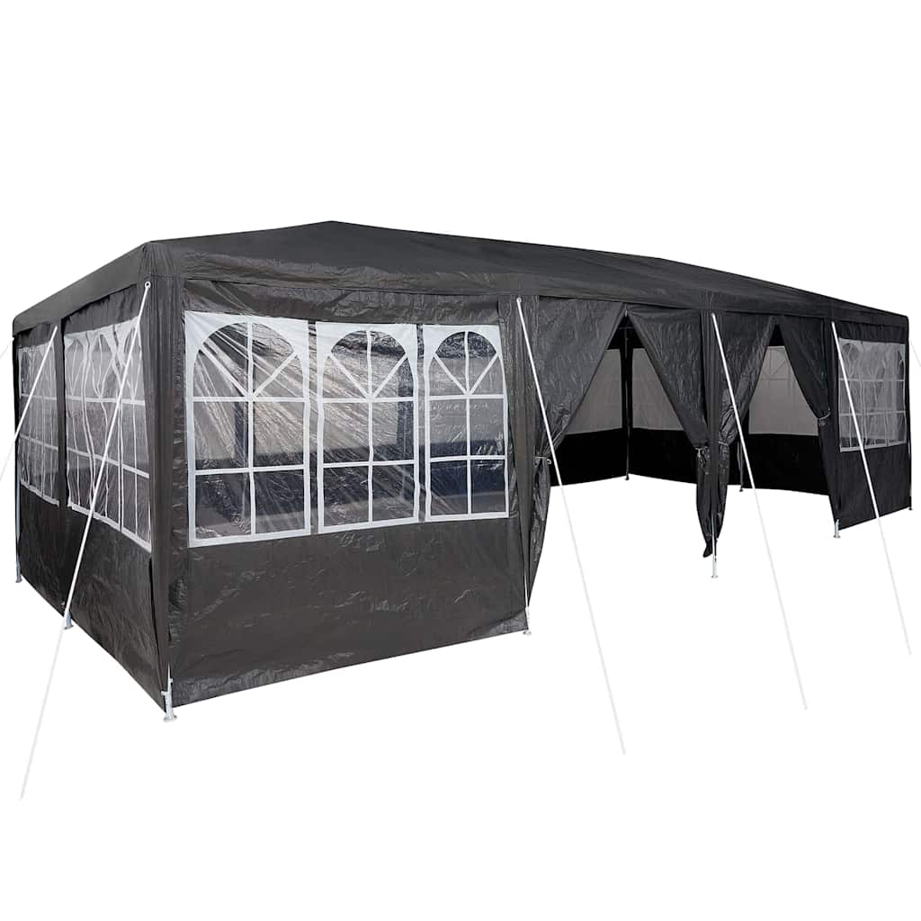 Partytent Antraciet 800 x 400 x 266 cm Polyetheen is nu te koop bij PeponiXL, paradijselijk wonen!