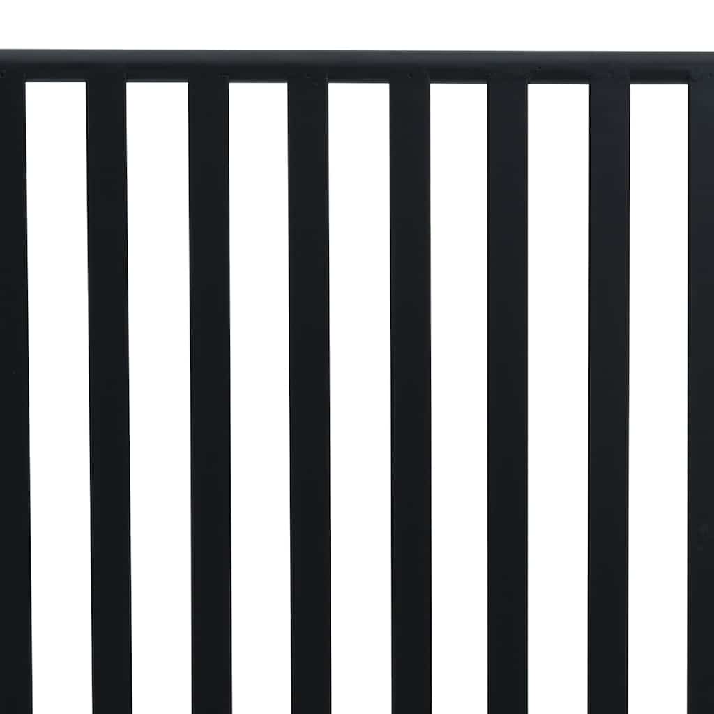 Tuinbank Zwart 103,5 x 51,5 x 90 cm Staal is nu te koop bij PeponiXL, paradijselijk wonen!