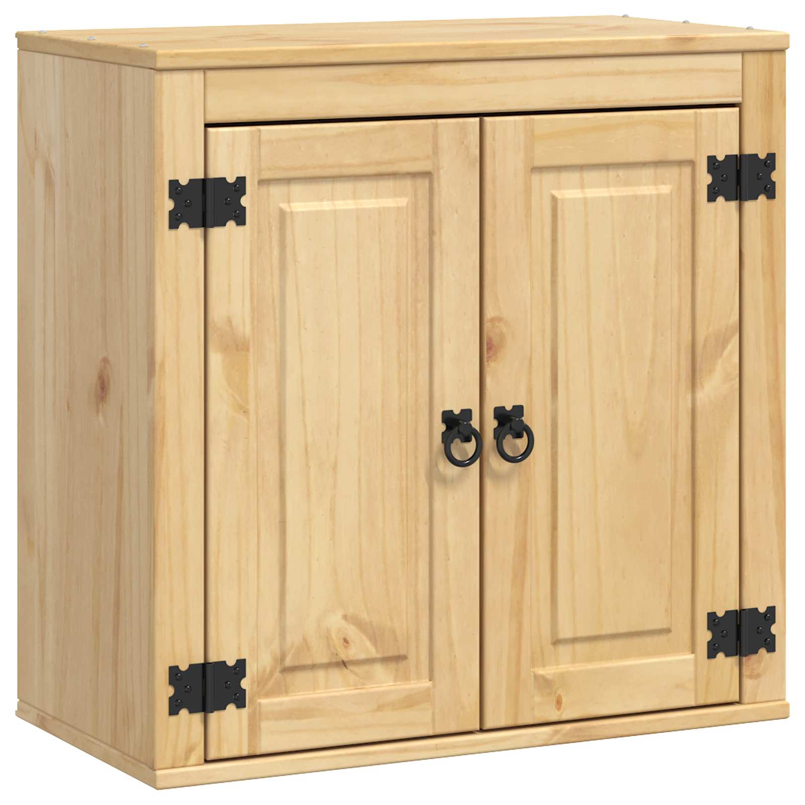 Kast SKI HoningBruin 60 x 32 x 60 cm Massief grenenhout is nu te koop bij PeponiXL, paradijselijk wonen!
