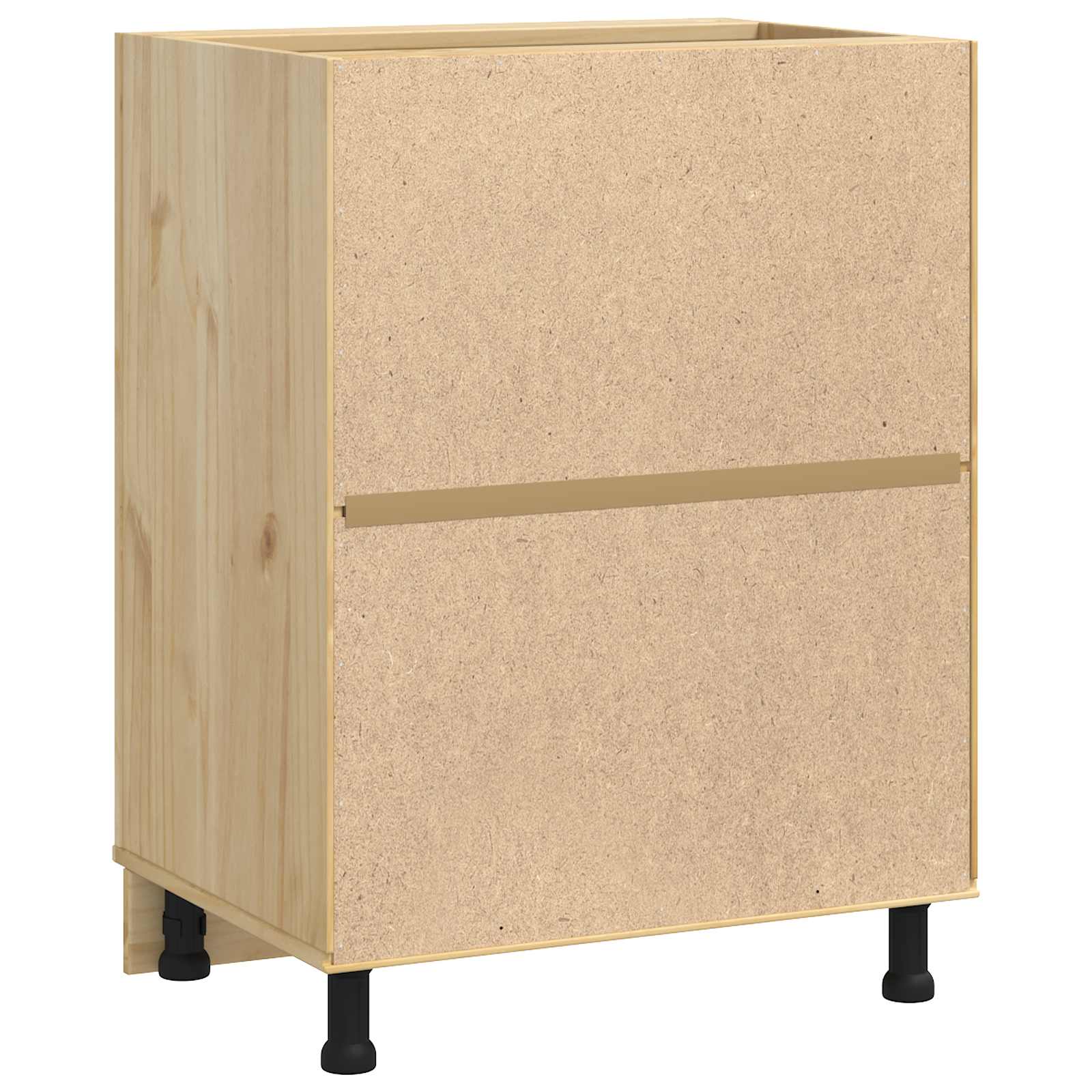 Kast SKI HoningBruin 60 x 46 x 81,5 cm Massief grenenhout is nu te koop bij PeponiXL, paradijselijk wonen!