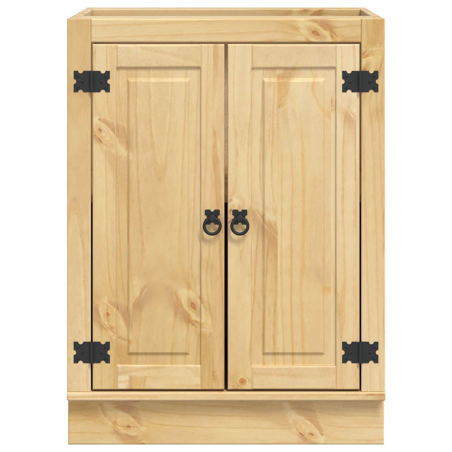 Kast SKI HoningBruin 60 x 46 x 81,5 cm Massief grenenhout is nu te koop bij PeponiXL, paradijselijk wonen!