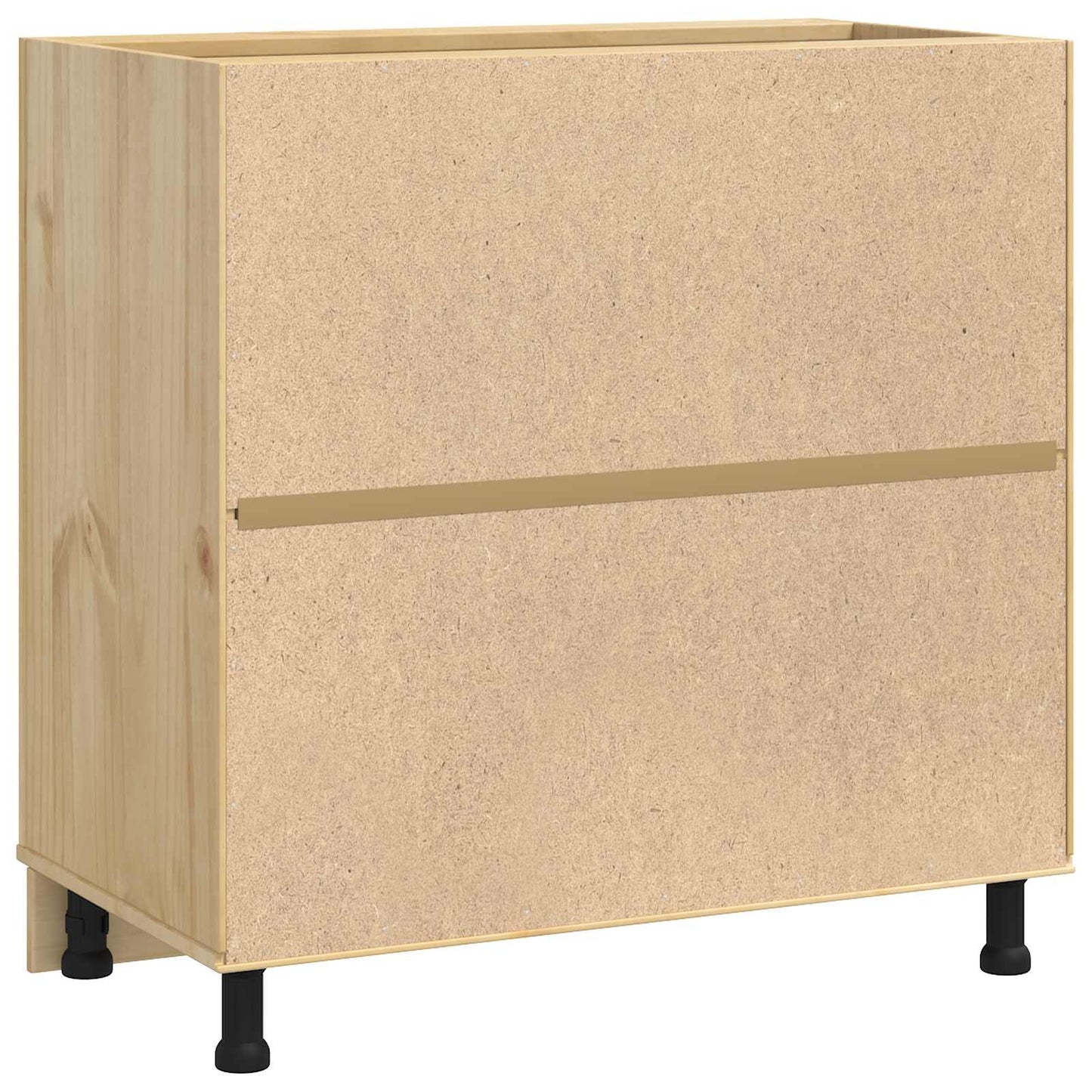 Kast SKI HoningBruin 80 x 46 x 81,5 cm Massief grenenhout is nu te koop bij PeponiXL, paradijselijk wonen!