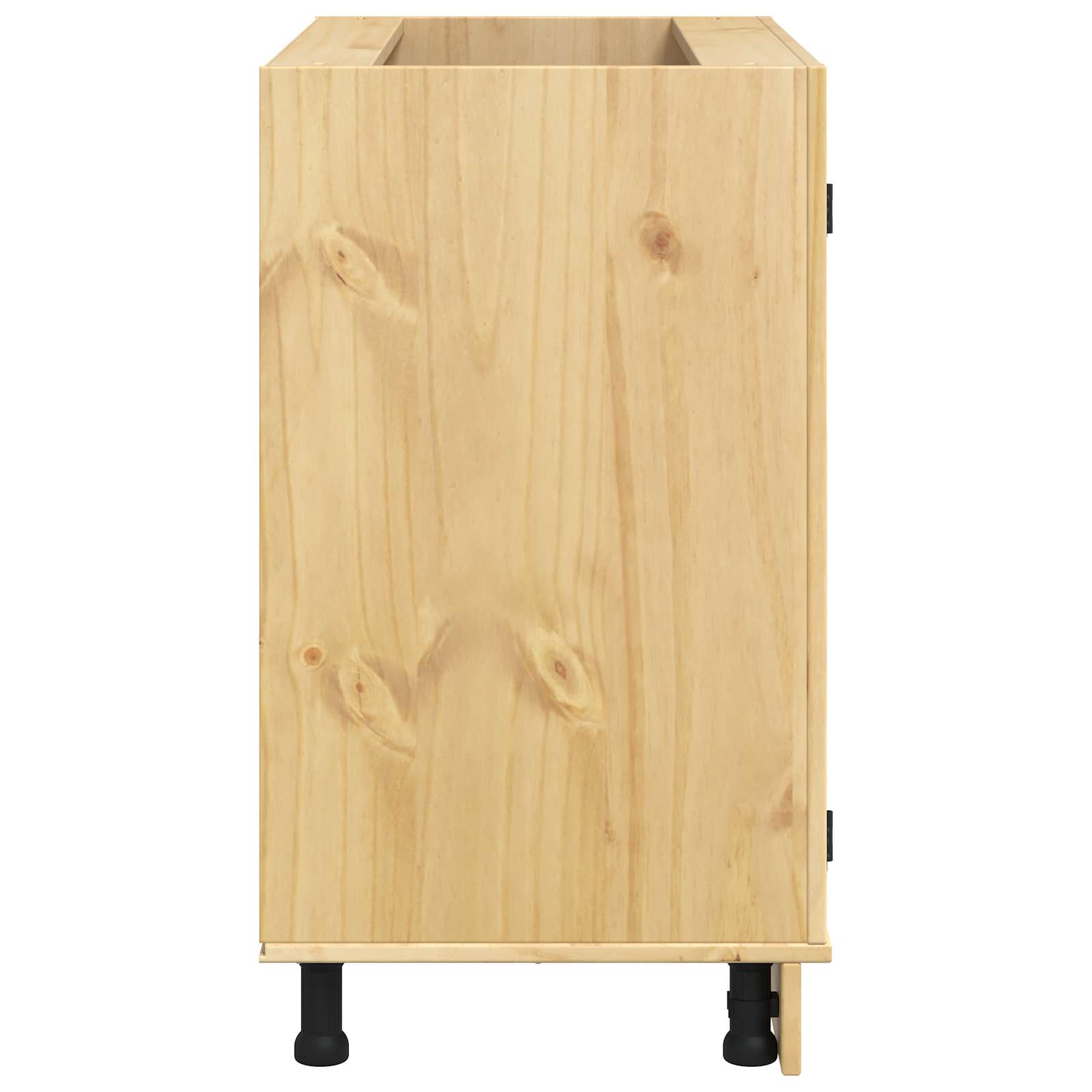Kast SKI HoningBruin 80 x 46 x 81,5 cm Massief grenenhout is nu te koop bij PeponiXL, paradijselijk wonen!