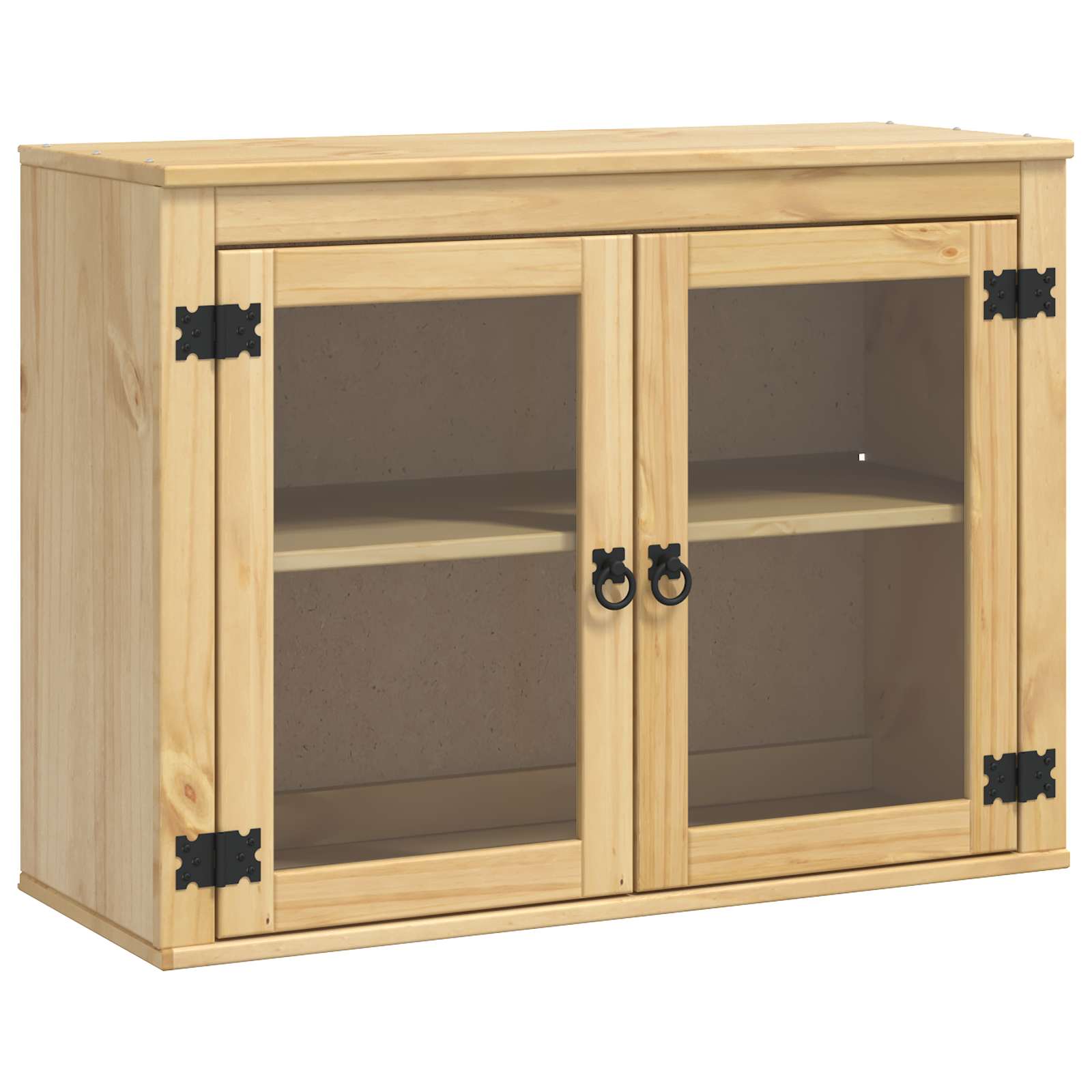 Kast SKI HoningBruin 80 x 32 x 60 cm Massief grenenhout is nu te koop bij PeponiXL, paradijselijk wonen!