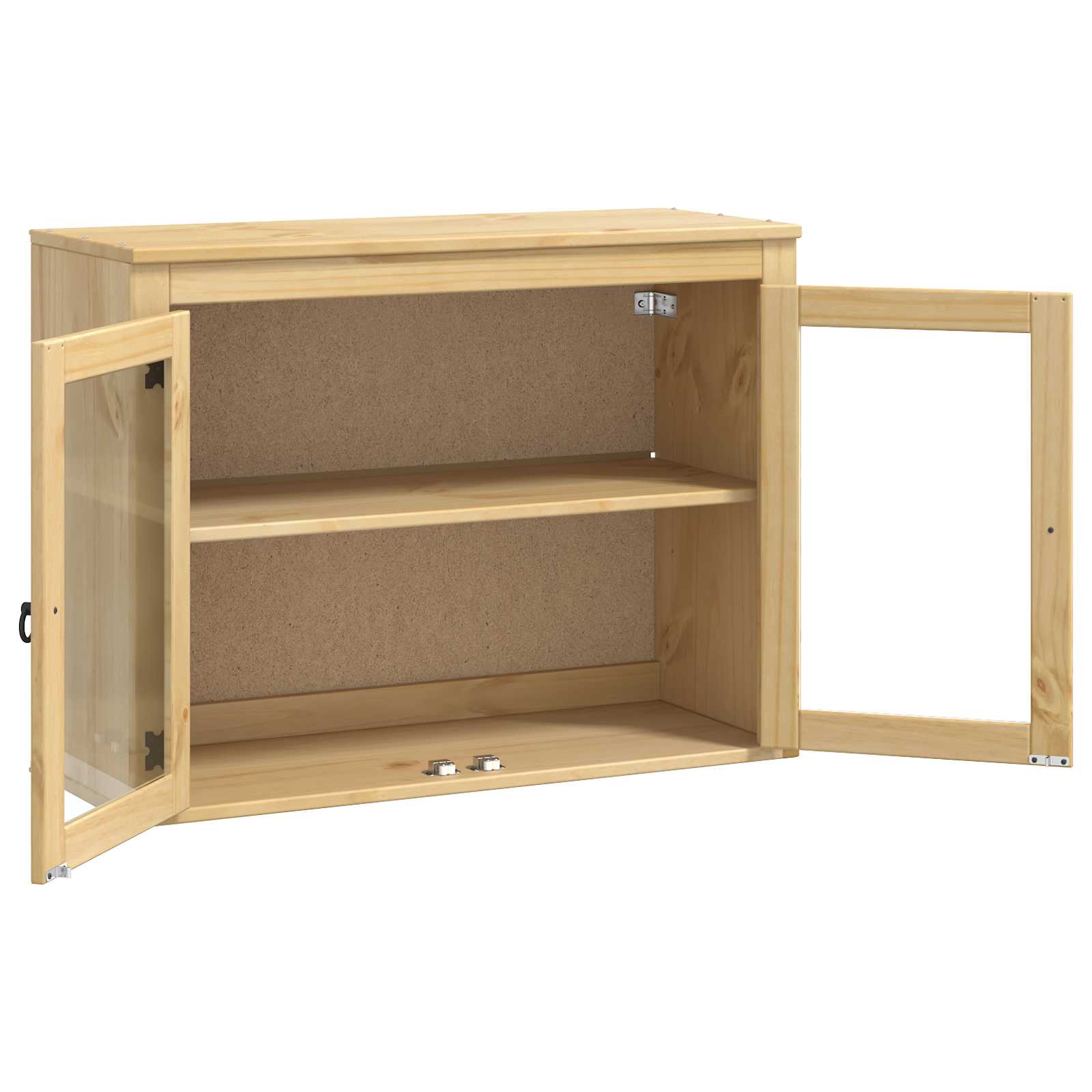 Kast SKI HoningBruin 80 x 32 x 60 cm Massief grenenhout is nu te koop bij PeponiXL, paradijselijk wonen!