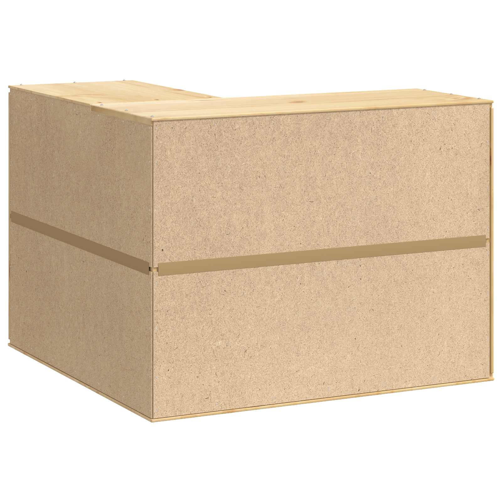 Kast SKI HoningBruin 80 x 80 x 60 cm Massief grenenhout is nu te koop bij PeponiXL, paradijselijk wonen!