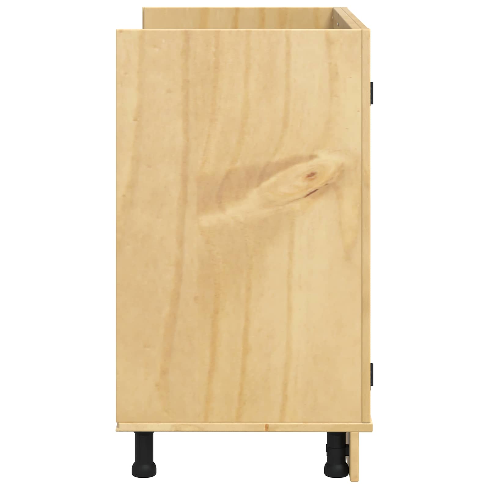 Kast SKI HoningBruin 80 x 46 x 81 cm Massief grenenhout is nu te koop bij PeponiXL, paradijselijk wonen!