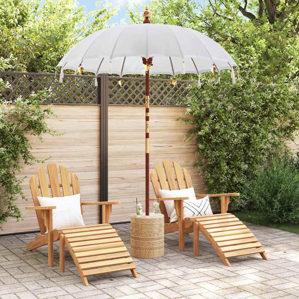 Balinese Parasol Crème 190 x 190 x 260 cm is nu te koop bij PeponiXL, paradijselijk wonen!