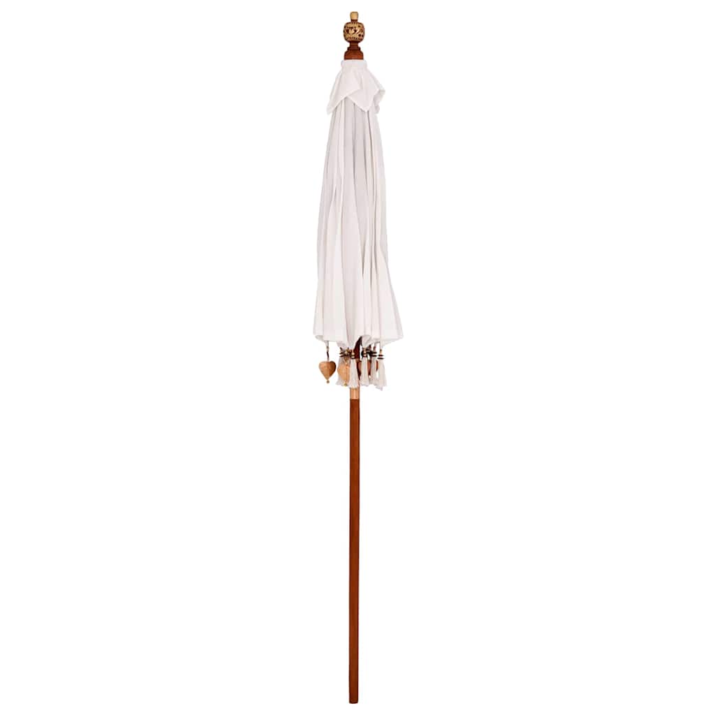 Balinese Parasol Crème 190 x 190 x 260 cm is nu te koop bij PeponiXL, paradijselijk wonen!