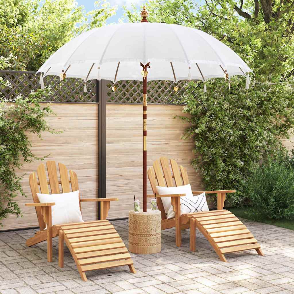 Balinese Parasol Crème 220 x 220 x 260 cm is nu te koop bij PeponiXL, paradijselijk wonen!