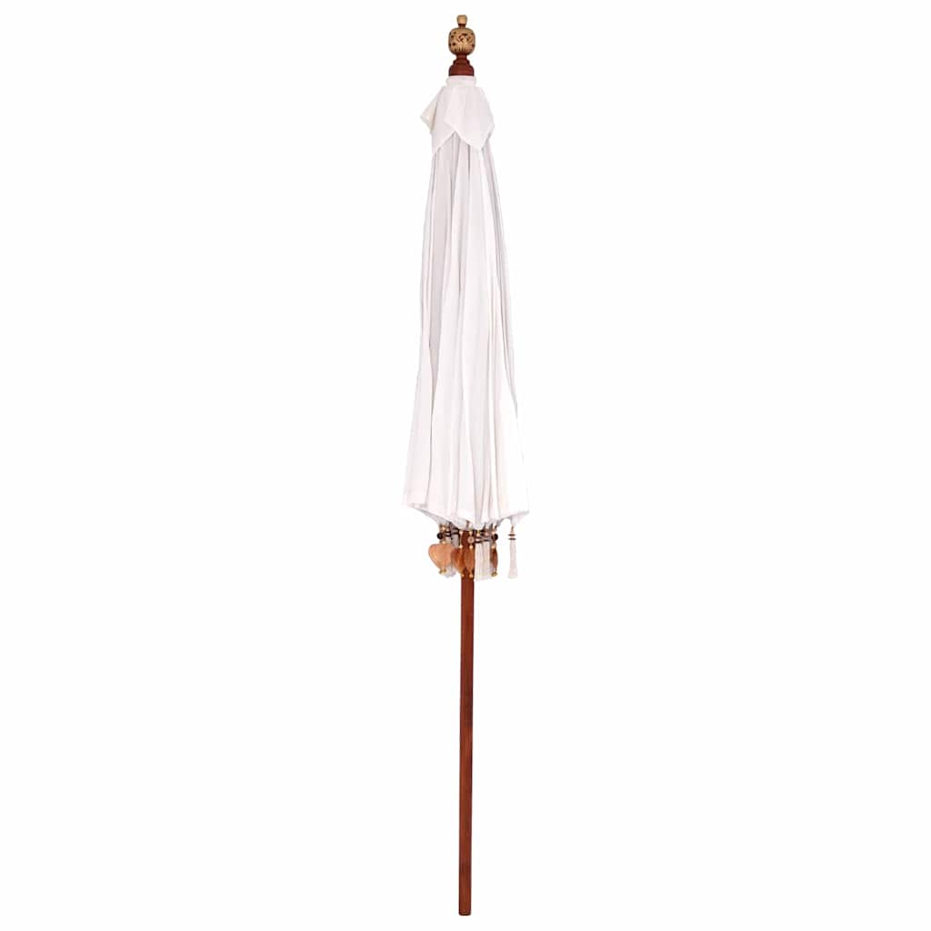 Balinese Parasol Crème 220 x 220 x 260 cm is nu te koop bij PeponiXL, paradijselijk wonen!
