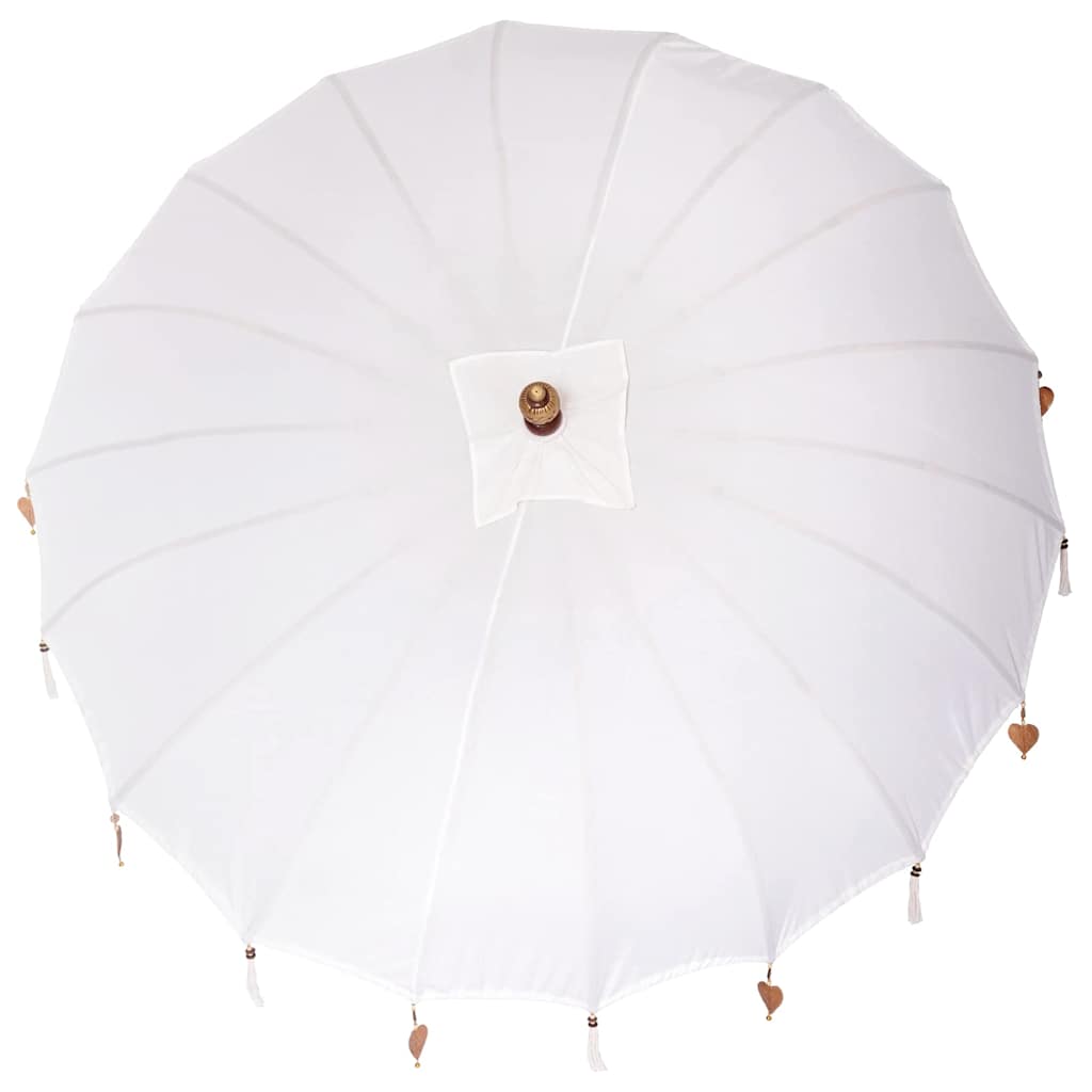 Balinese Parasol Crème 220 x 220 x 260 cm is nu te koop bij PeponiXL, paradijselijk wonen!