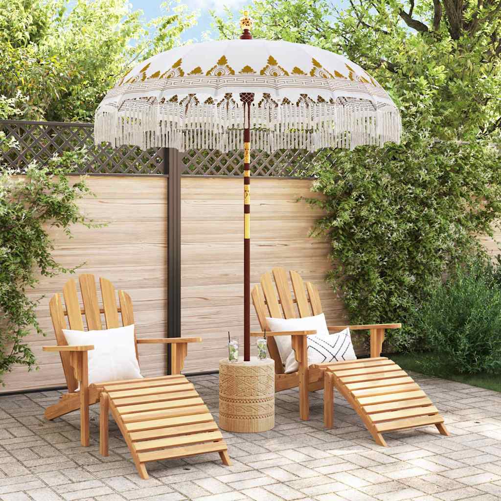 Balinese Parasol Crème 190 x 190 x 260 cm is nu te koop bij PeponiXL, paradijselijk wonen!