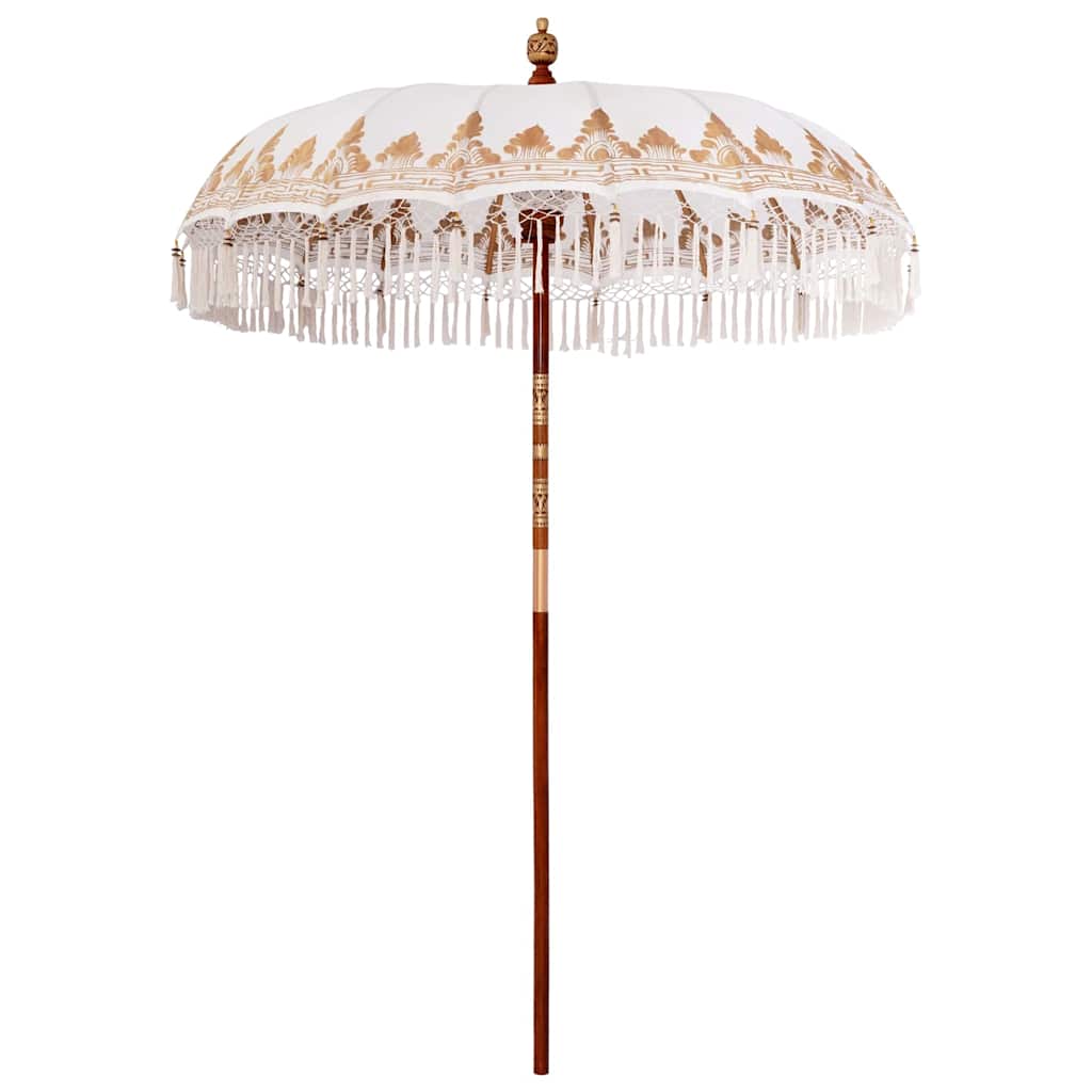 Balinese Parasol Crème 190 x 190 x 260 cm is nu te koop bij PeponiXL, paradijselijk wonen!
