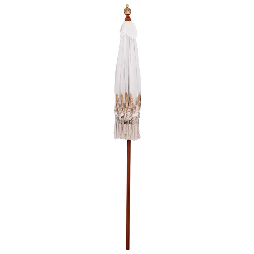 Balinese Parasol Crème 190 x 190 x 260 cm is nu te koop bij PeponiXL, paradijselijk wonen!