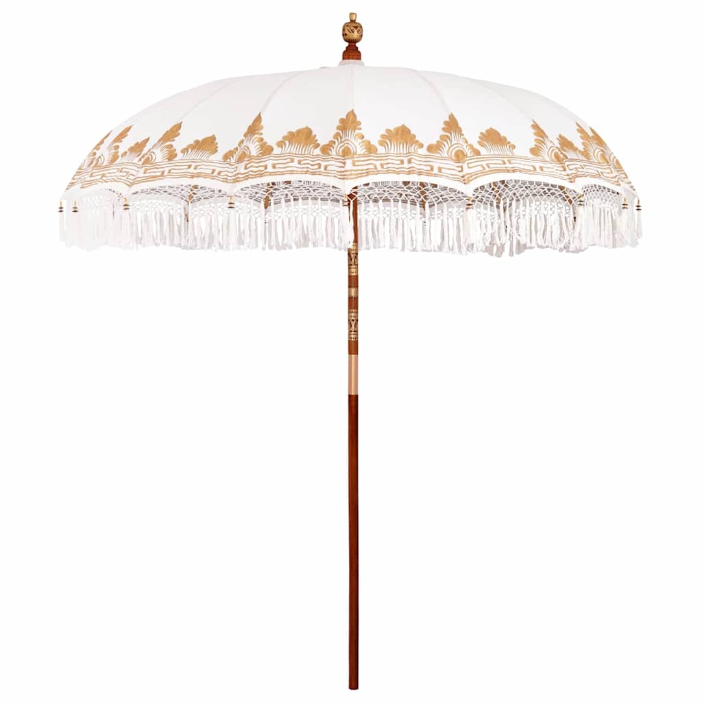 Balinese Parasol Crème 215 x 215 x 260 cm is nu te koop bij PeponiXL, paradijselijk wonen!