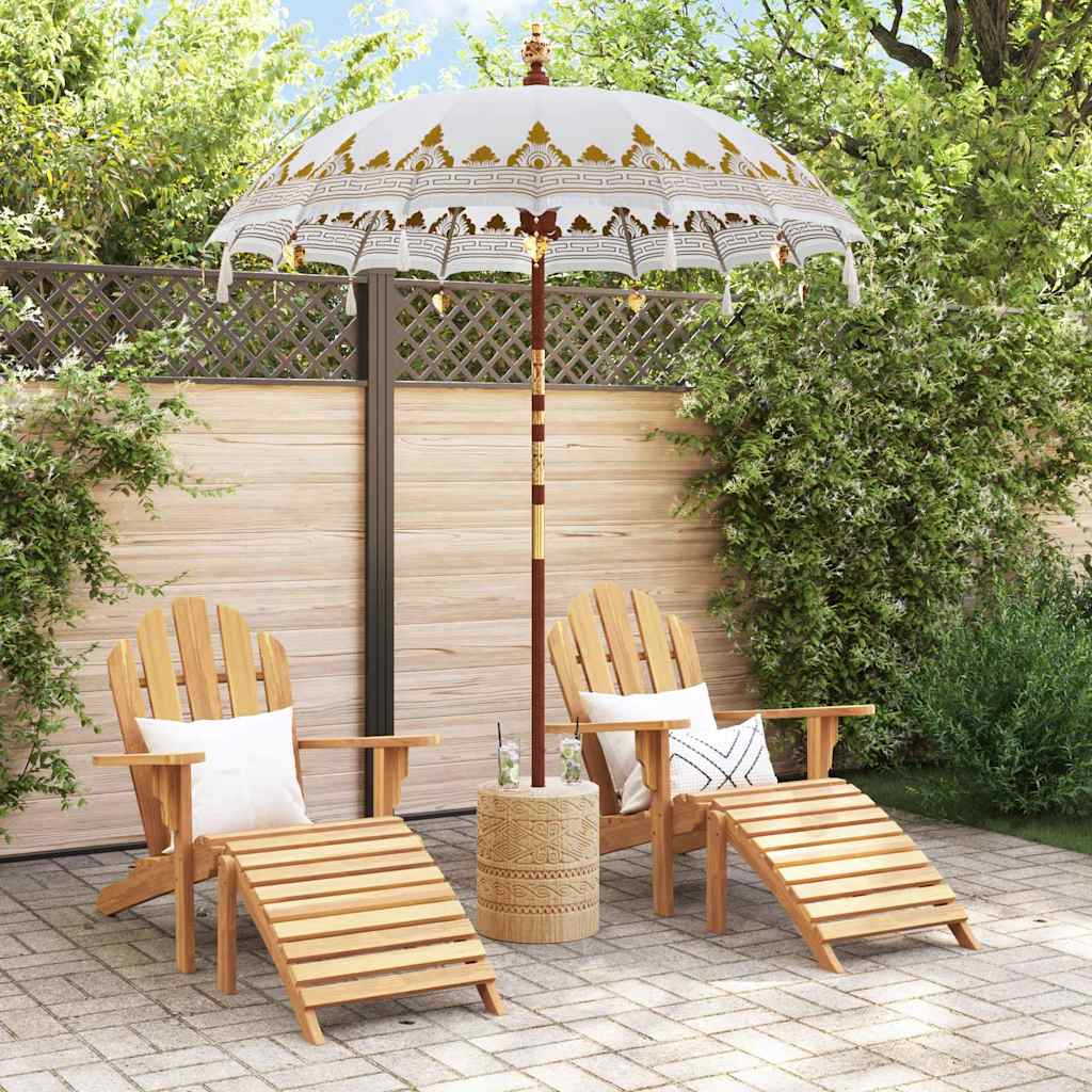 Balinese Parasol Crème 185 x 185 x 260 cm is nu te koop bij PeponiXL, paradijselijk wonen!