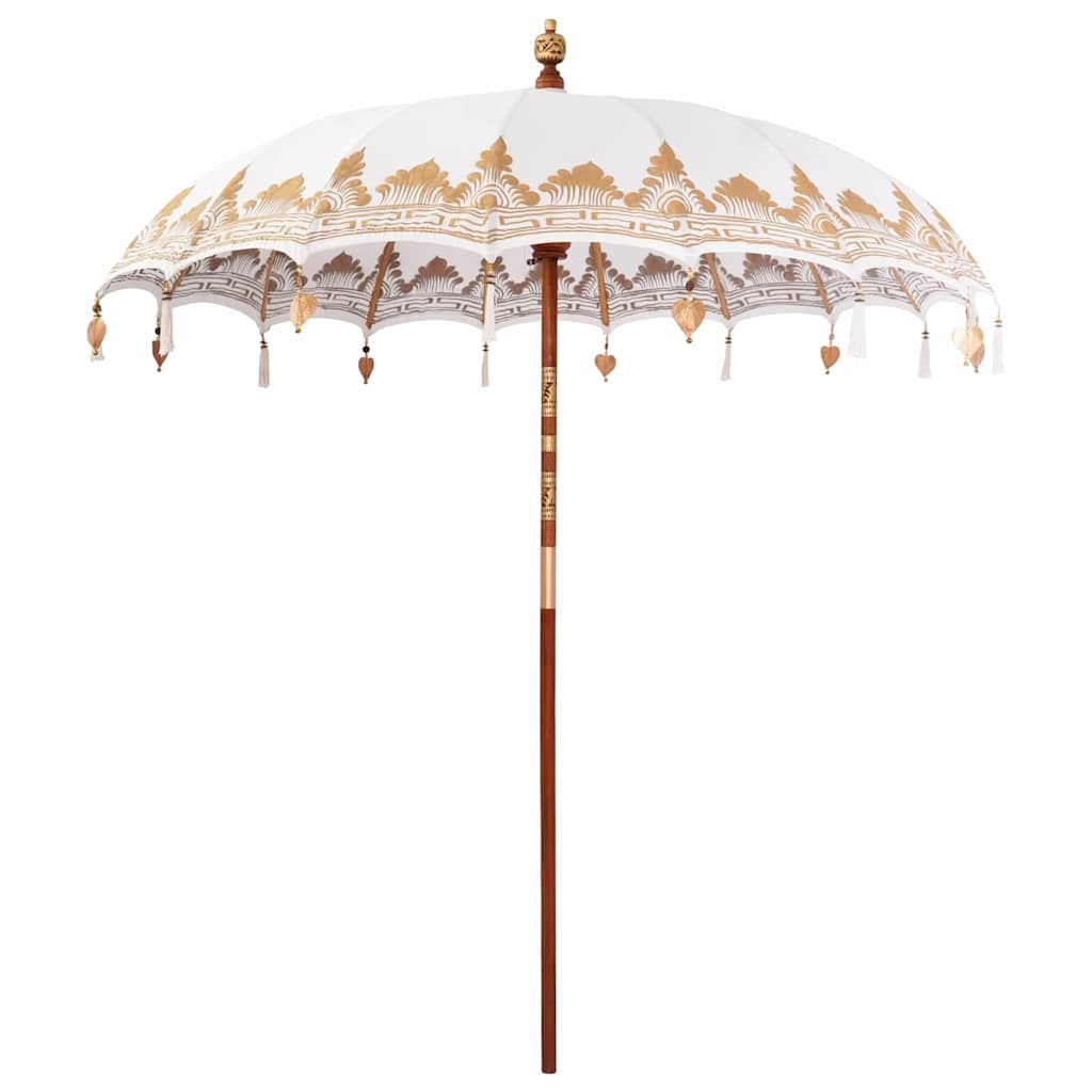 Balinese Parasol Crème 215 x 215 x 260 cm is nu te koop bij PeponiXL, paradijselijk wonen!