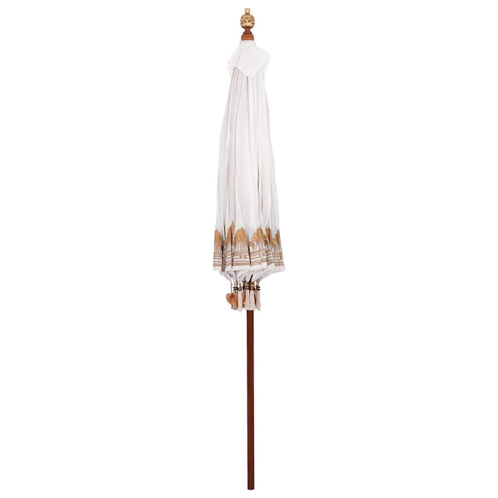 Balinese Parasol Crème 215 x 215 x 260 cm is nu te koop bij PeponiXL, paradijselijk wonen!