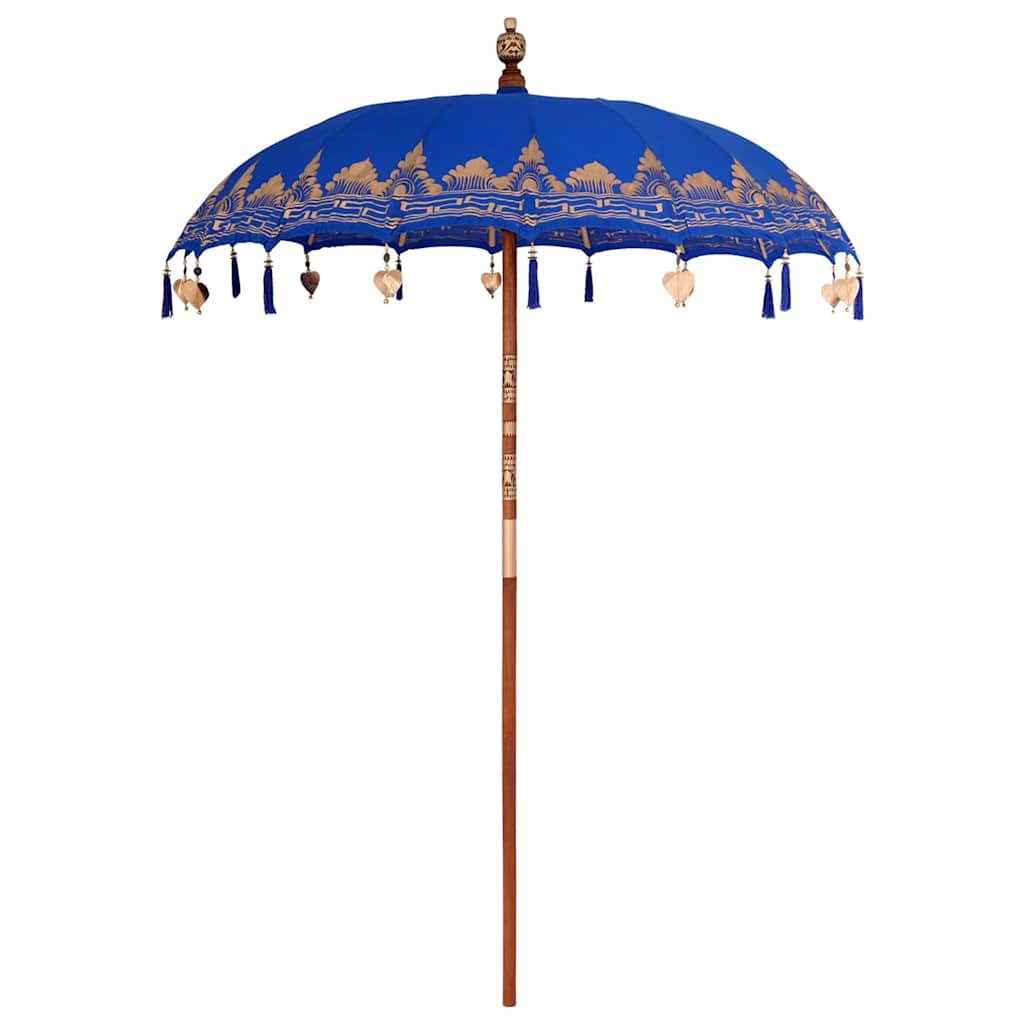 Balinese Parasol Blauw 185 x 185 x 260 cm is nu te koop bij PeponiXL, paradijselijk wonen!