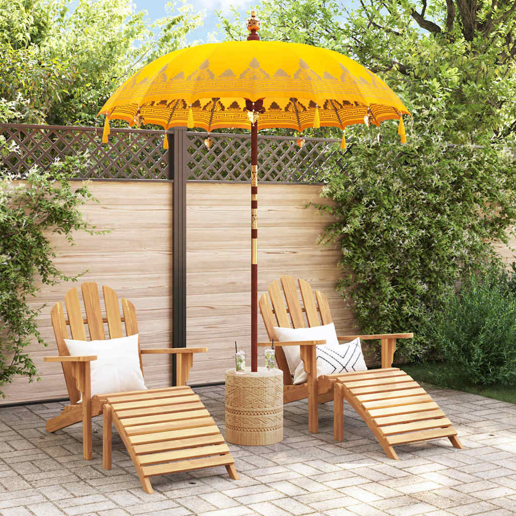 Balinese Parasol Geel 185 x 185 x 260 cm is nu te koop bij PeponiXL, paradijselijk wonen!