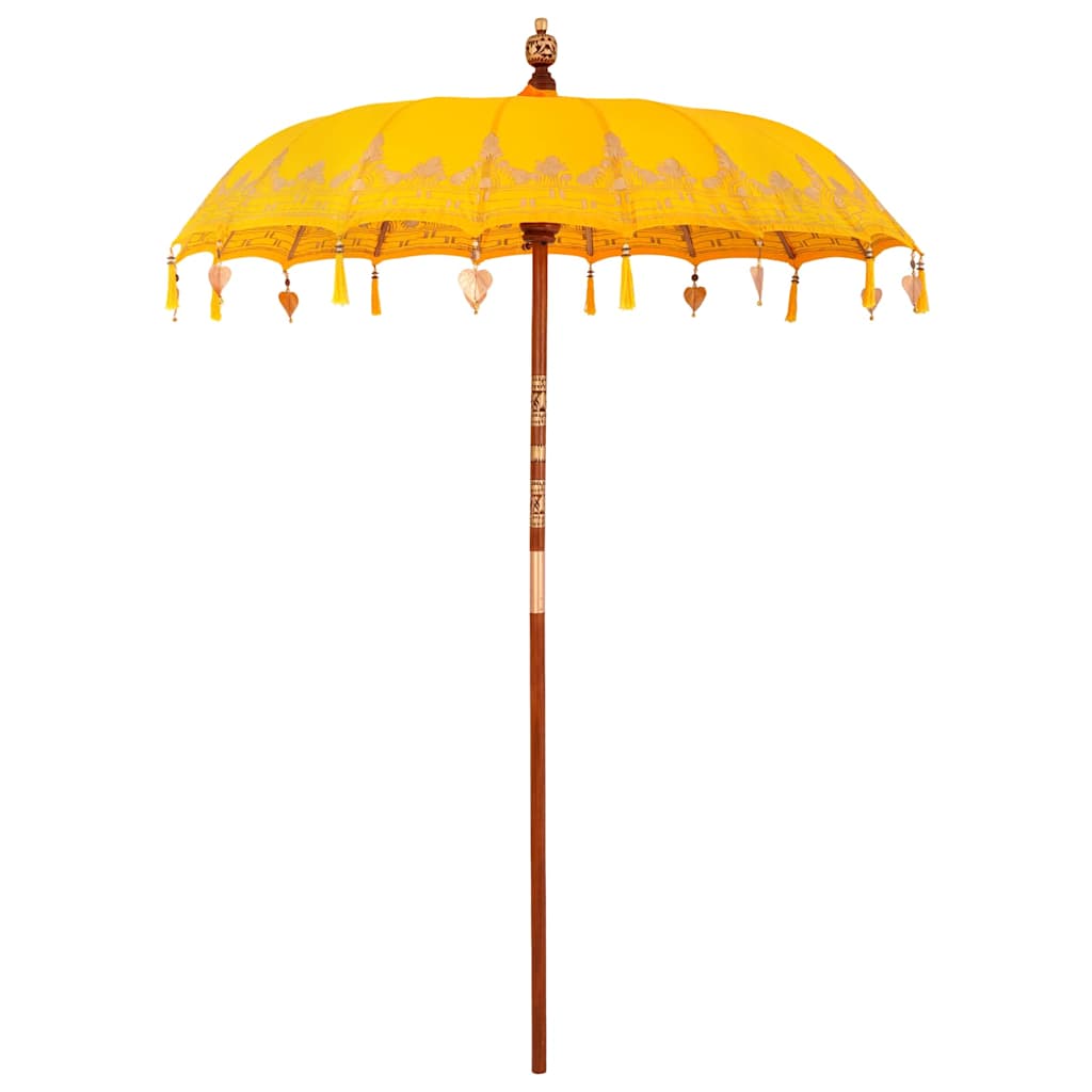 Balinese Parasol Geel 185 x 185 x 260 cm is nu te koop bij PeponiXL, paradijselijk wonen!