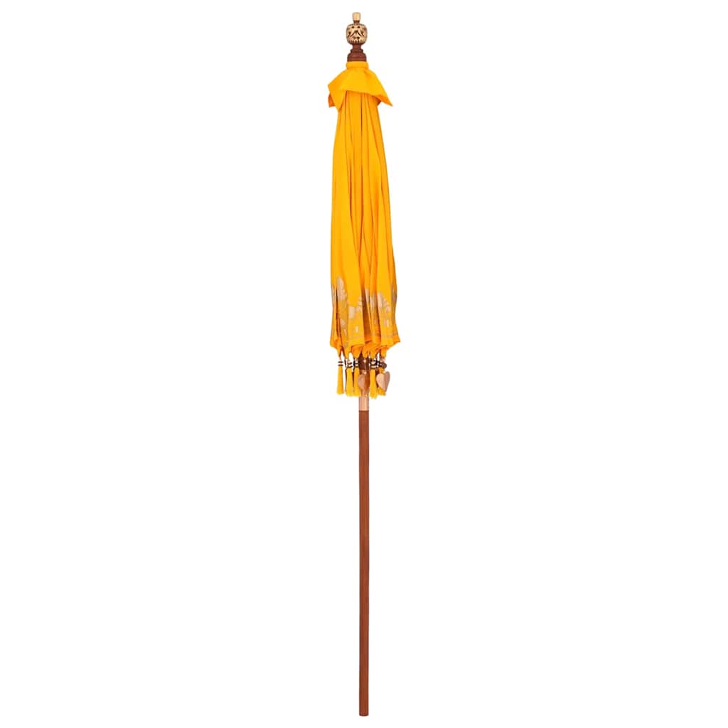 Balinese Parasol Geel 185 x 185 x 260 cm is nu te koop bij PeponiXL, paradijselijk wonen!