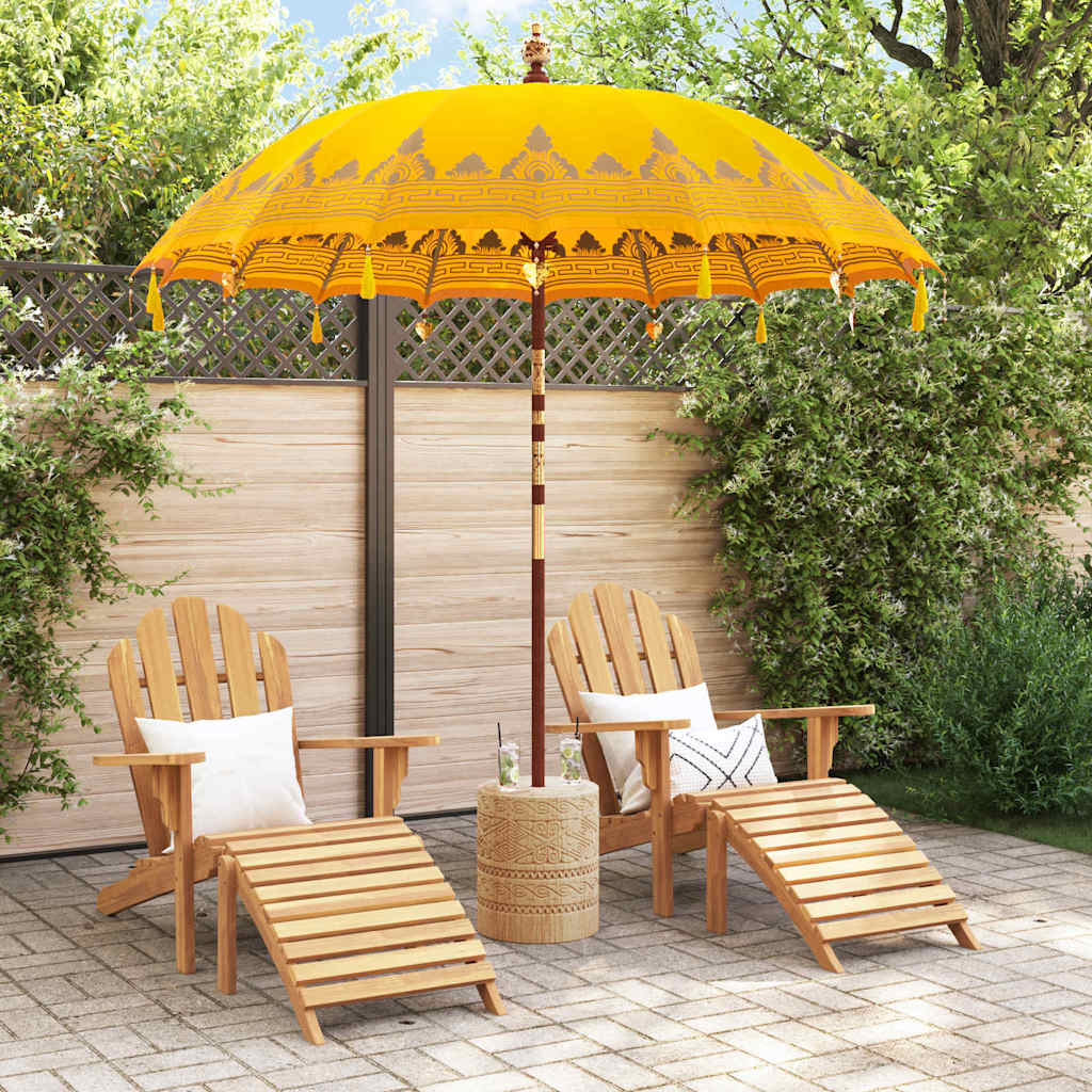 Balinese Parasol Geel 215 x 215 x 260 cm is nu te koop bij PeponiXL, paradijselijk wonen!