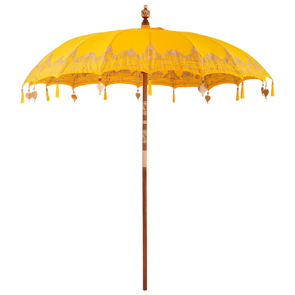 Balinese Parasol Geel 215 x 215 x 260 cm is nu te koop bij PeponiXL, paradijselijk wonen!