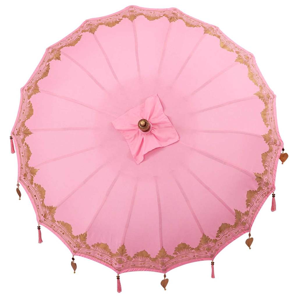 Balinese Parasol Roze 185 x 185 x 260 cm is nu te koop bij PeponiXL, paradijselijk wonen!