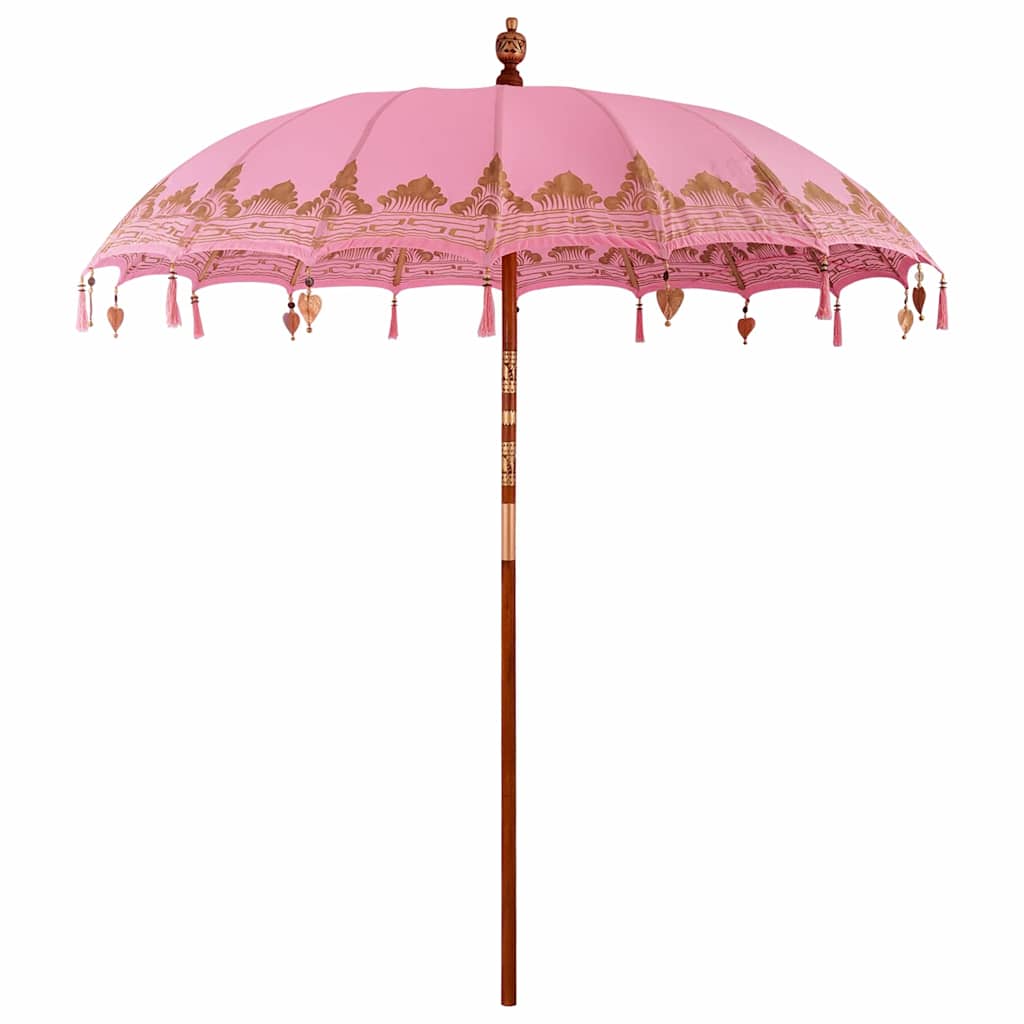 Balinese Parasol Roze 215 x 215 x 260 cm is nu te koop bij PeponiXL, paradijselijk wonen!