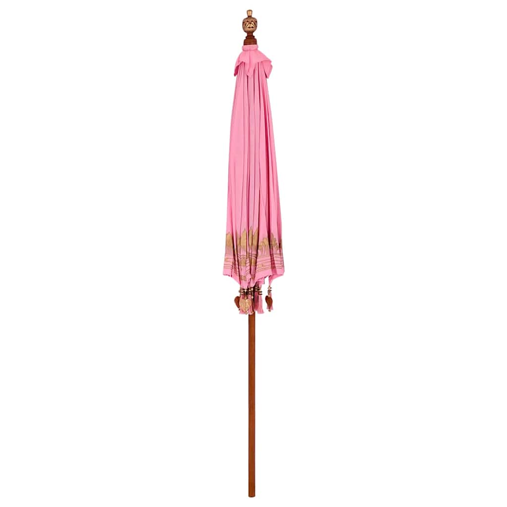 Balinese Parasol Roze 215 x 215 x 260 cm is nu te koop bij PeponiXL, paradijselijk wonen!