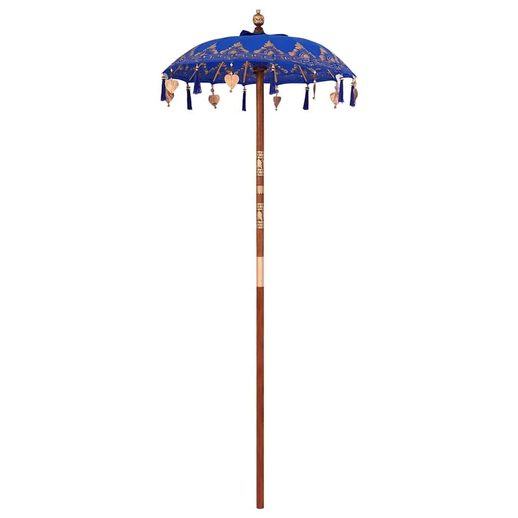 Balinese Parasol Blauw 125 x 125 x 260 cm is nu te koop bij PeponiXL, paradijselijk wonen!