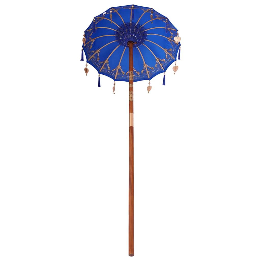 Balinese Parasol Blauw 125 x 125 x 260 cm is nu te koop bij PeponiXL, paradijselijk wonen!