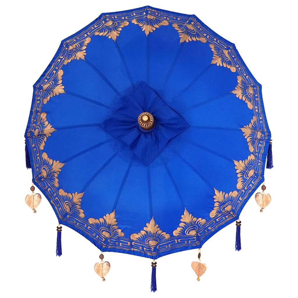Balinese Parasol Blauw 125 x 125 x 260 cm is nu te koop bij PeponiXL, paradijselijk wonen!