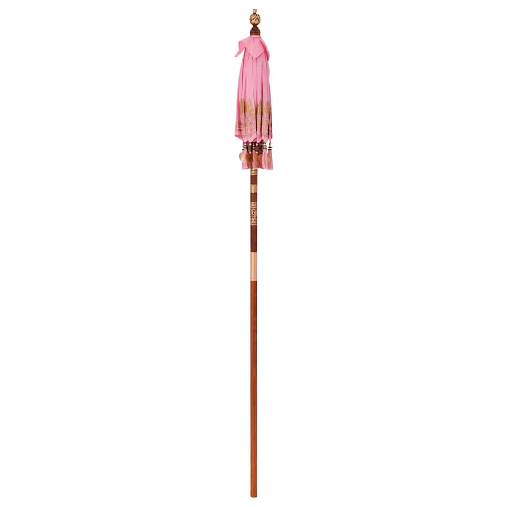Balinese Parasol Roze 125 x 125 x 260 cm is nu te koop bij PeponiXL, paradijselijk wonen!
