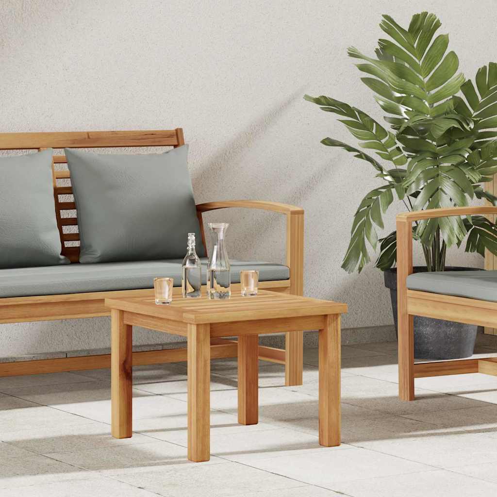 Salontafel Bruin 45 x 45 x 36 cm Massief Teakhout is nu te koop bij PeponiXL, paradijselijk wonen!