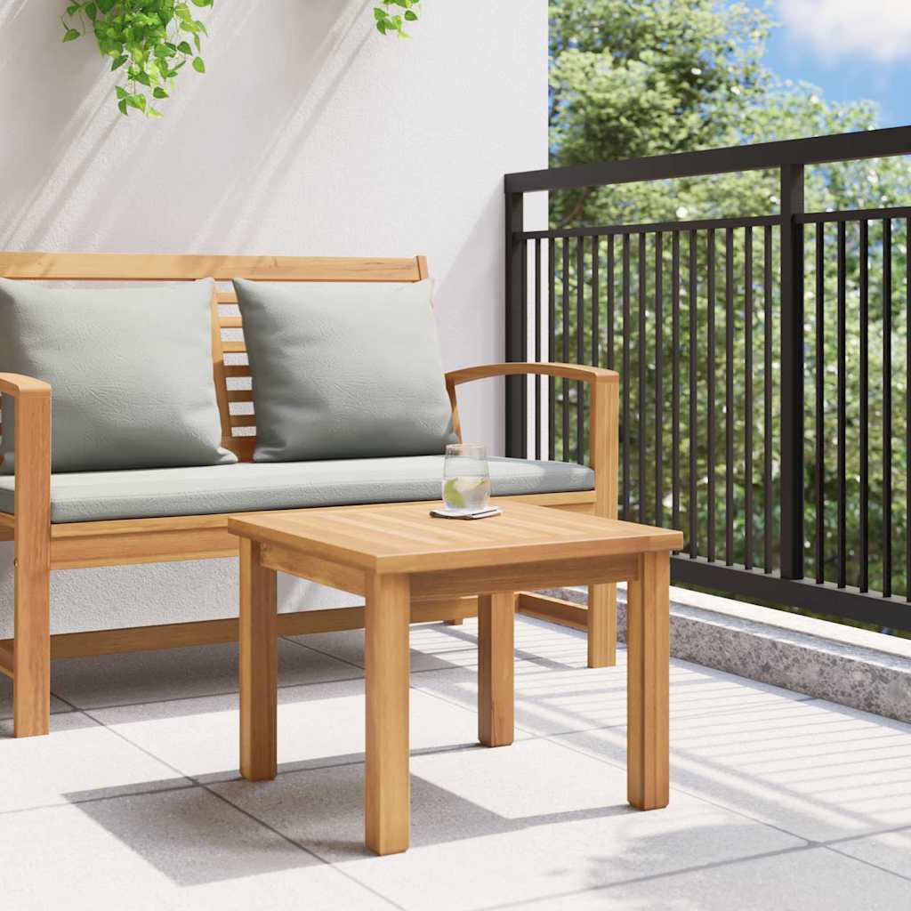 Salontafel Bruin 45 x 45 x 36 cm Massief Teakhout is nu te koop bij PeponiXL, paradijselijk wonen!